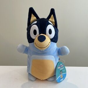 NWT 10” Disney Bandit Hugmees Squishmallow from Bluey Series